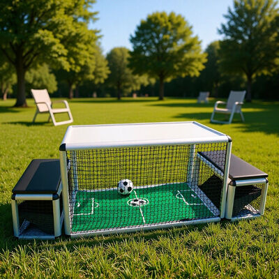 よい価格 商用グレードの子供用サッカーアーケードテーブル、2人用、丸みを帯びた安全エッジ付き、毎日の頻繁な使用を想定して作られています。 オンライン