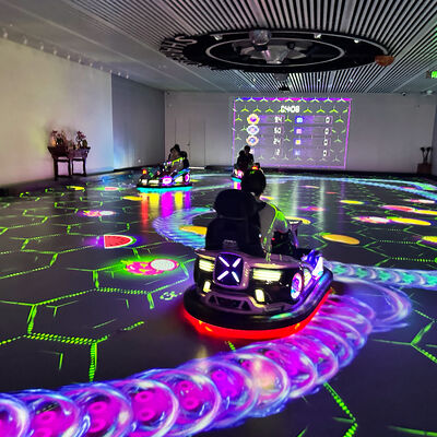 よい価格 カスタマイズ可能なグラウンドプロジェクションインタラクションバンパーカー、8つの内蔵ゲームとハイエンドハードウェア構成 オンライン